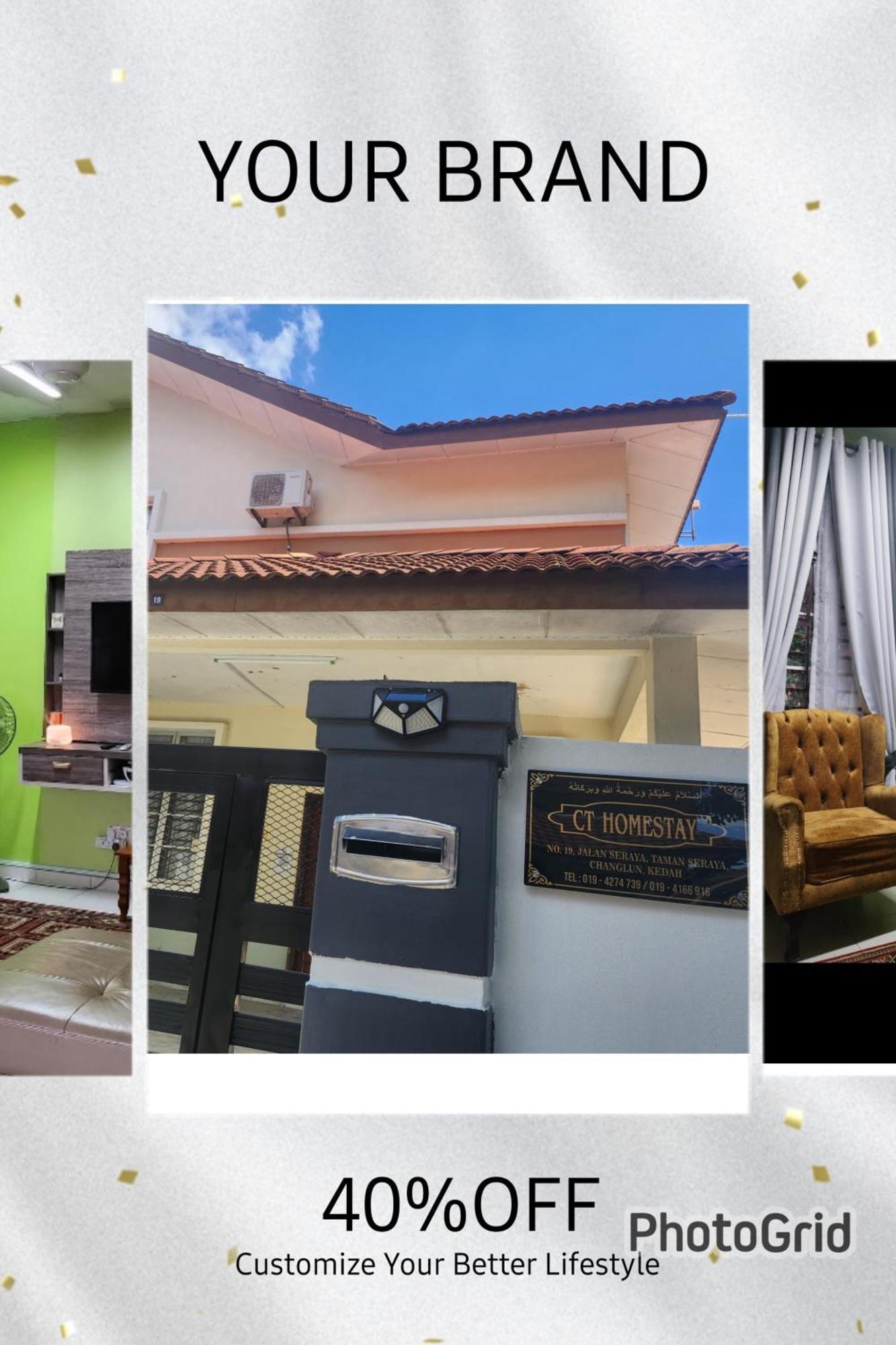 Ct Homestay ชังลุน ภายนอก รูปภาพ